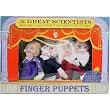 Great Scientists Set of 4 Finger Puppets with Magnet