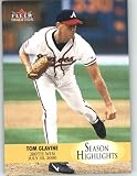 2000 Fleer Tradition Update #6 Tom Glavine SH - Atlanta Braves (Season Highlights) (Baseball Cards)