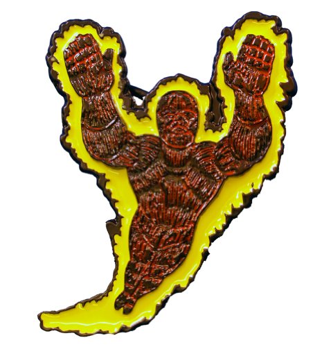  The Human Torch Fantastic 4 Belt Buckle Marvel Comics