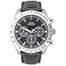 GUESS Black Leather Strap Waterpro Watch
