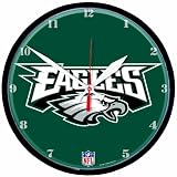 NFL Philadelphia Eagles Round Clock