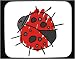 Mouse Pad with ladybug, bug, insect, spring