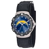 NFL Men's FDV-SD Agent Series San Diego Chargers Velcro Watch