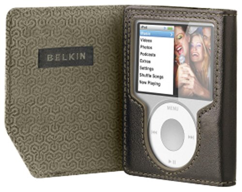 Belkin iPod nano 3G LAYER FOLIO(BROWN) F8Z267-BRN