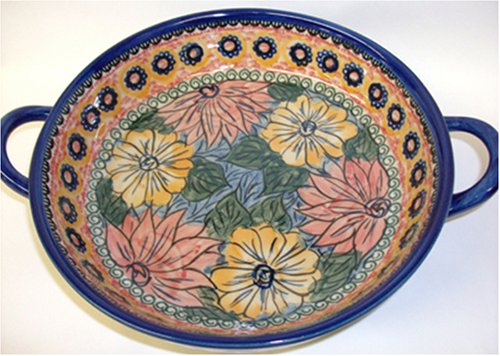 Polish Pottery Round Baker