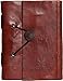 INDIARY Leather Blank Book Journal - Handmade Paper - Notebook - Gift Idea 6x4
