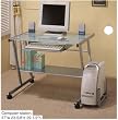 METAL COMPUTER STATION WITH PULL OUT KEYBOARD TRAY