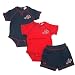 Sporting Goods : Atlanta Braves 3-piece Infant Creeper and Short Set by Majestic Athletic