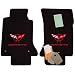 Corvette C5 Black Floor Mats 1997 1998 1999 2000 2001 2002 2003 2004