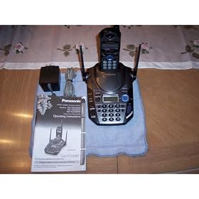 Panasonic KXTG2583 2.4 GHz DSS Cordless Phone w/ Caller ID, Answering Device & Speakerphone