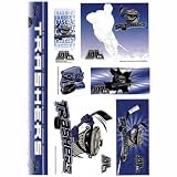 Danbury Trashers Hockey Assorted Cling-On Decal s