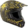 MSR Racing Assault Rockstar Youth Boys Motocross Motorcycle Helmet - Matte