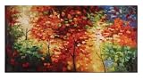 Uttermost 32214 Bright Foliage - Decorative Artwork, Handpainted Oil Finish