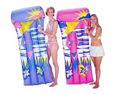 Transparent Sunset Air Mat  (Assorted Colours)