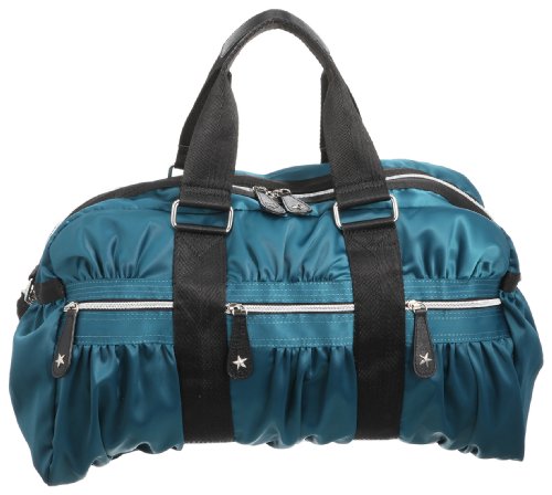 [カシュカシュ] サテンナイロン2WAYボストンバッグ