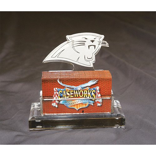 Casework Carolina Panthers Business Card Holder
