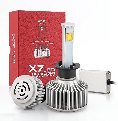 Corresponding 2 pcs X7 #H11 Single Beam# LED Car Headlight Conversion Kit/ Fog Lamp Per Bulb 40W 3600Lm Pure White 6000K Color Temperature DC9V- 36V 2 Year Warranty Easy Installation