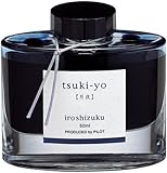 Pilot Iroshizuku Bottled Fountain Pen Ink, Tsuki-Yo, Moonlight, Teal (69205)