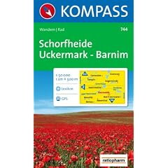 Schorfheide, Uckermark, Barnim: 1:50.000. Wanderkarte mit Kurzf�hrer und Radwegen. GPS-geeignet