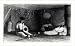 Historic Print (M): The Hold of the Ship - Two men shackled to the floor