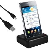 mumbi USB Dock Samsung Galaxy S2 i9100 / Galaxy S2 Plus i9105P Dockingstation / Ladestation + USB Datenkabelvon "mumbi�"