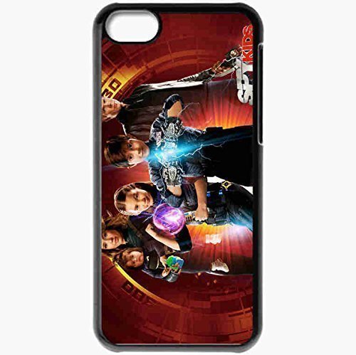 Personalized iPhone 5C Cell phone Case/Cover Skin Spy Kids 4 All the Time in the World Jessica Alba Mason Cook Rowan Blanchard Joel mchale Movies Black