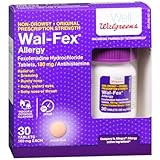 UPC 311917161723 product image for Allegra 24 hr Allergy 30 Tabs (This is Wal-Fex/Walgreens Brand) Fexofenadine 180 | upcitemdb.com