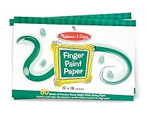 Melissa & Doug Finger Paint Paper Pad (2 Pack) 12