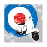 Poster - Poster 40 x 40 cm - "Scooter" von Scooter