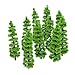 Model Fir Tree Train Plastic Trunks Set Scenery Landscape HO N - 10PCS