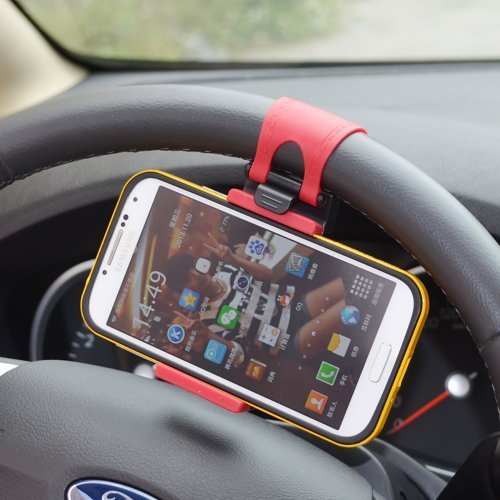 Wooku mobile phone holder mount clip buckle socket hand…