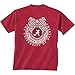 Alabama Crimson Tide T-shirt - Bow Down To The Tide - Color Crimson