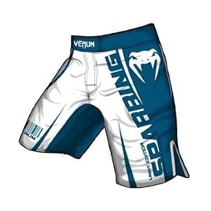 Venum Sparring MMA Fight Shorts - Blue & White