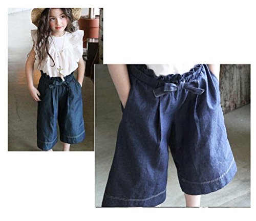 Smile march (スマイルマーチ） ＜ 女の子 ワイドパンツ ガウチョ パンツ ＞ 春 夏 秋 コーデ キッズ 大人 可愛い 子供服 a080