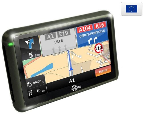GPS ulti 507 Europa + Zigarettenanzünderladegerät mit Stecker 6030253
