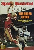 Dwight Clark Sports Illustrated Autograph Poster