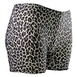 GemGear® Leopard Print Spandex Volleyball Shorts