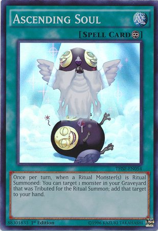 Yu-Gi-Oh! - Ascending Soul (THSF-EN054) - The Secret Forces - 1st Edition - Super Rare