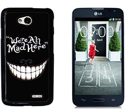 Funny Ghost Mouse Hard Plastic and Aluminum Back Case for LG Optimus L70