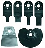 Einhell 4465010 Starter-Kit, 6 tlg. Multifunktionswerkzeug-Zubehör