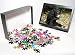 Photo Jigsaw Puzzle of Chimpanzee - Goblin eating fruit of Conopharyngia holstii, split from Ardea Wildlife Pets