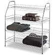 Four Tier Storage Shelf in Chrome Plate