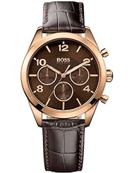 Hugo Boss Rose Gold Leather Chronograph Ladies Watch 1502311