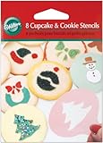 Wilton Holiday Mini Stencil Set of 8