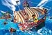 Schmidt Spiele - Playmobil Piratenschiff, 200 Teile Puzzle