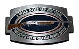 F91 I will give up my gun, when they pry my cold dead fingers from it Belt Buckle SALE