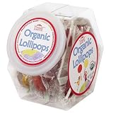 YummyEarth Organic Lollipops, Assorted Flavors, 6-Ounces (Pack of 5)