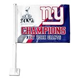 NFL New York Giants Super Bowl XLVI Champions Car Flag