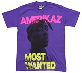 Tupac Amerikaz Most Wanted Mens T-shirt