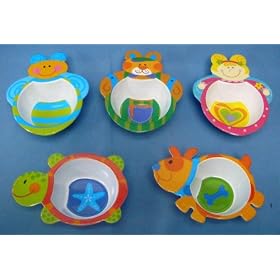 Kids Melamine Bowl - Animal Shape (KM0056)